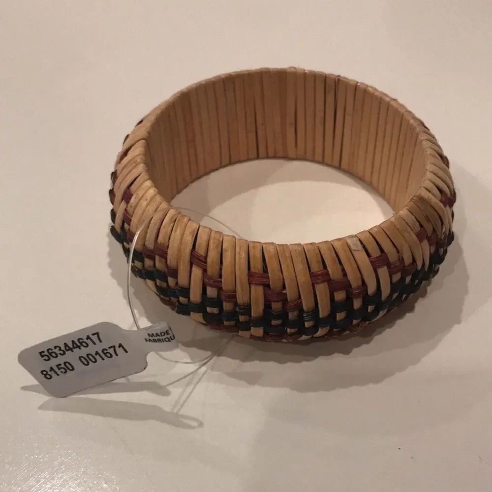 Free People Bali Straw Bangle - Picture 2 of 7
